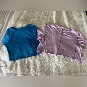PACSUN crop top 2 pack